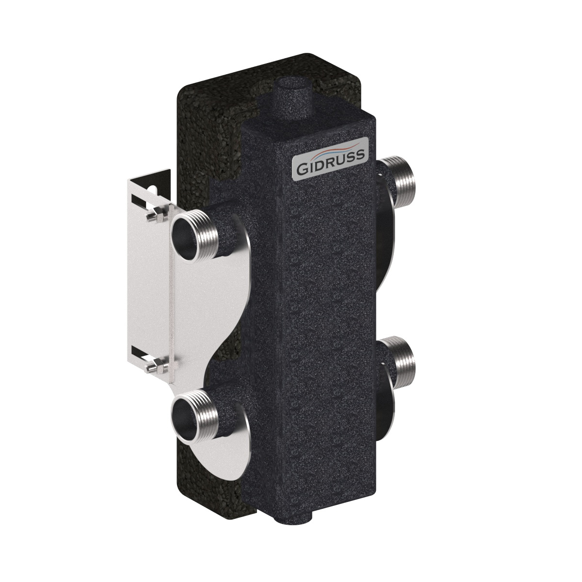 Гидрострелка GR-60-25 60кВт, Ду25, с кронштейнами В теплоизоляции